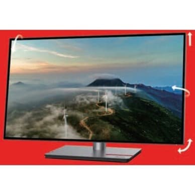 Lenovo ThinkVision P27h-30 27-inch QHD monitor with 4-side near-edgeless display