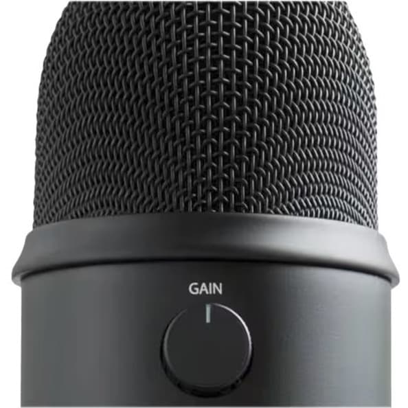Lenovo Options Yeti USB Blackout Edition black desktop USB microphone