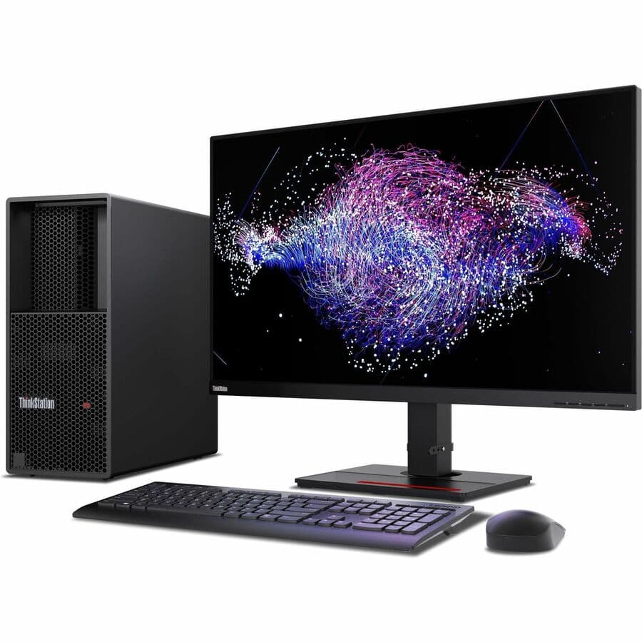 Lenovo ThinkStation P3 tower workstation with Intel Core i7-13700 vPro, 32 GB RAM, and 1 TB SSD
