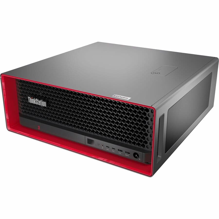 Lenovo ThinkStation P5 tower workstation with Xeon W5-2465X, 64 GB RAM, and 2 TB SSD