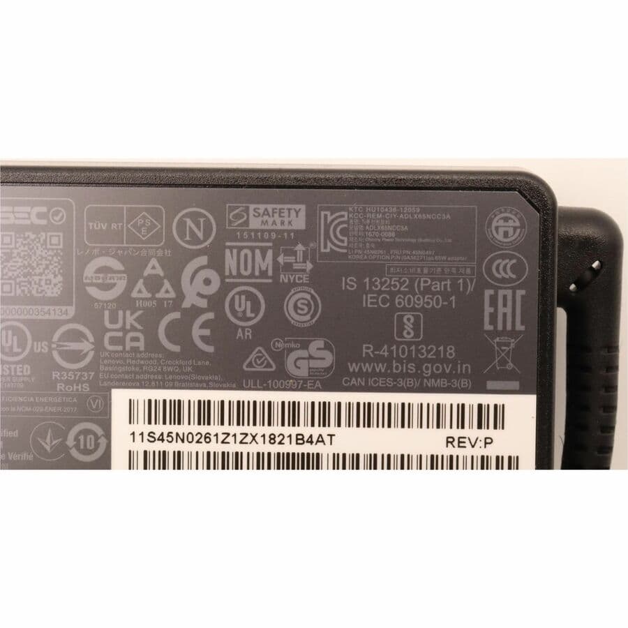 Yellow insulated Panduit fork terminal connector for 12-10 AWG wire and #6 stud applications