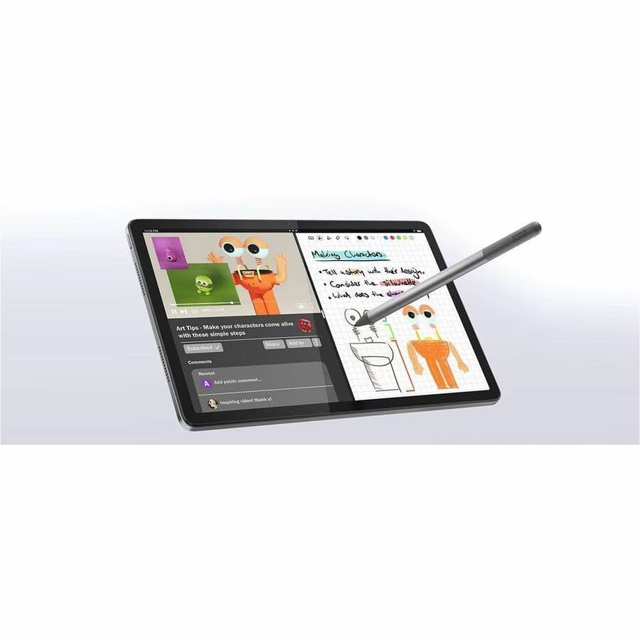 Lenovo business tablet with 4G connectivity and pen support for mobile work
