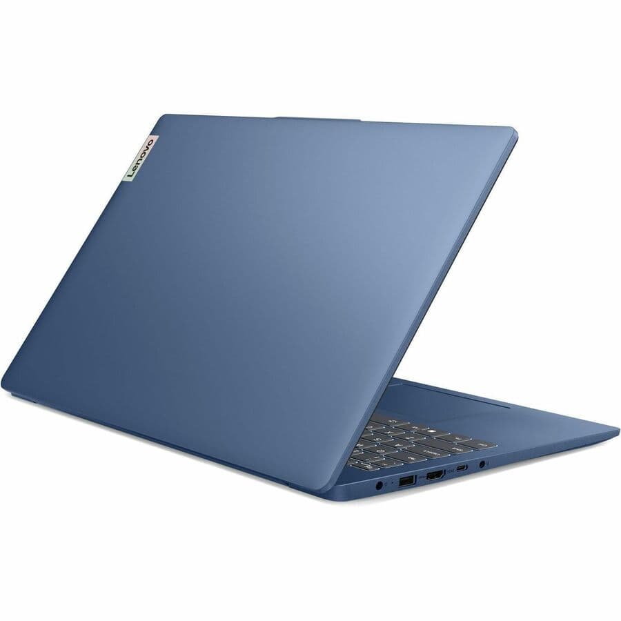Lenovo Chromebook Slim 3 15IRU9 laptop with 15.6-inch display, Intel Core 3, 8 GB RAM, and 256 GB SSD