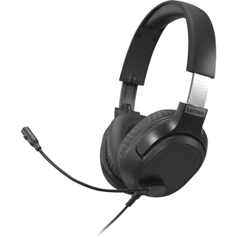 Lenovo Options Audio BO Opt-IdeaPad H100 wired over-ear headset with 3.5 mm connection and microphone