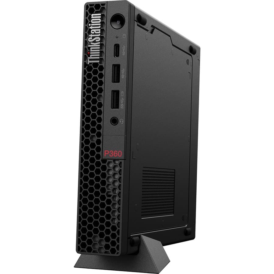Lenovo ThinkStation P360 Tiny workstation with Intel Core i7-12700T processor