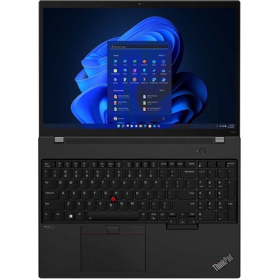 Lenovo ThinkPad P16s AMD Gen 1 mobile workstation laptop with 16 GB memory and 512 GB SSD