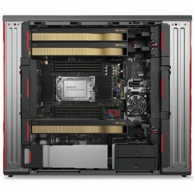 Lenovo ThinkStation P8 tower workstation with AMD Threadripper PRO 7975WX and Windows 11 Pro