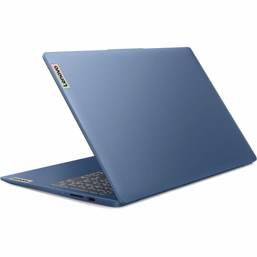 Lenovo Chromebook Slim 3 15IRU9 laptop with 15.6-inch display, Intel Core 3, 8 GB RAM, and 256 GB SSD