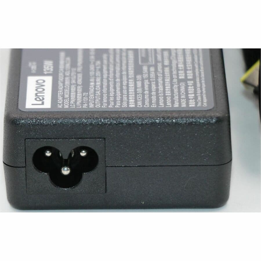 Lenovo 135 W AC adapter model 5A10J75112 for enterprise laptop and workstation power