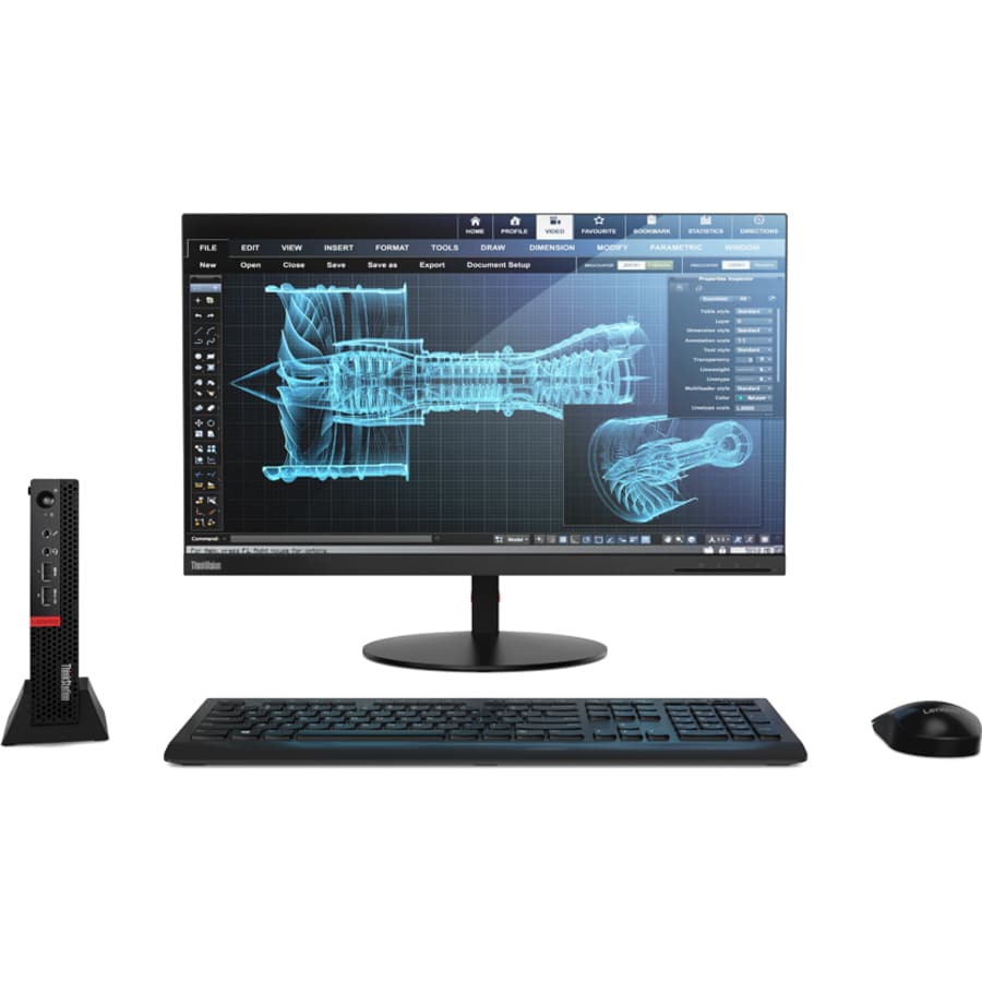 Lenovo ThinkStation P320 Tiny i7 compact workstation desktop