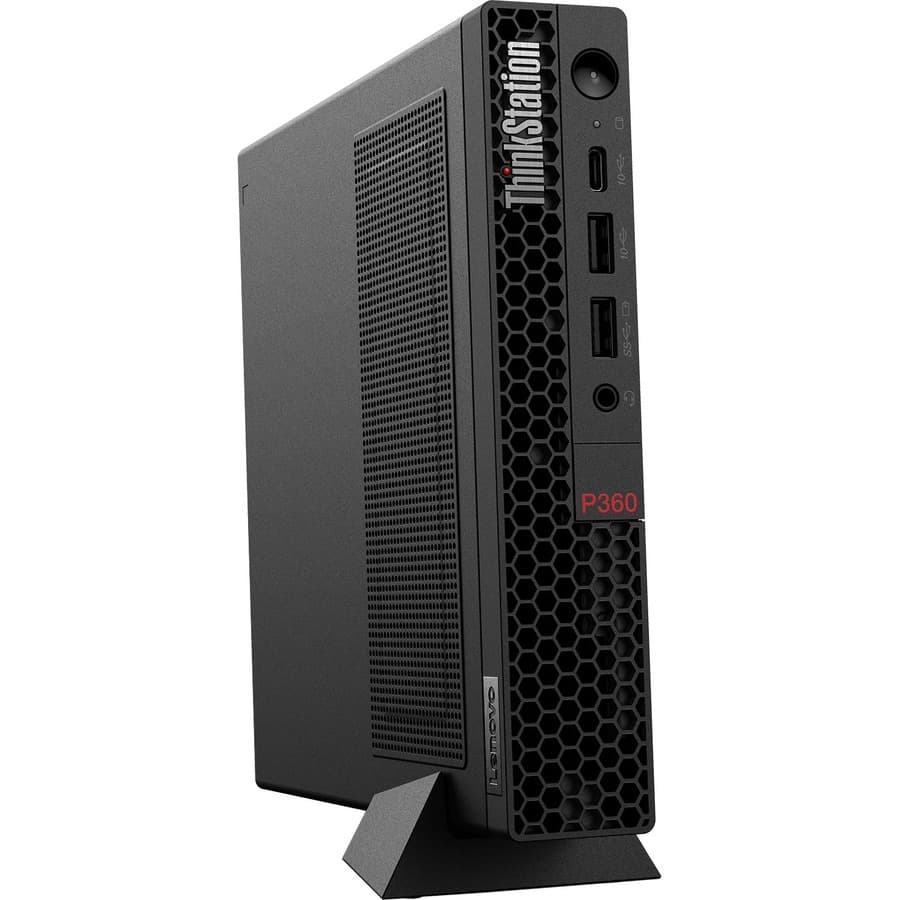 Lenovo ThinkStation P360 Tiny workstation with Intel Core i7-12700T processor