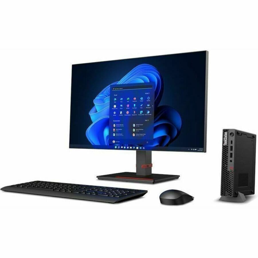 Lenovo ThinkStation P3 Tiny compact workstation with Intel Core i5-13500T, 32 GB memory, and 1 TB SSD