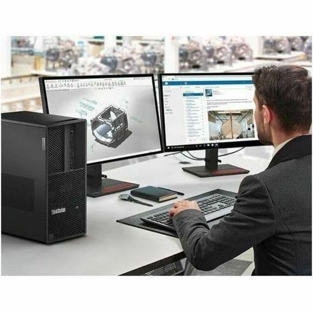 Lenovo ThinkStation P3 Tower workstation with Intel Core i9-13900, 16 GB RAM, and Windows 11 Pro