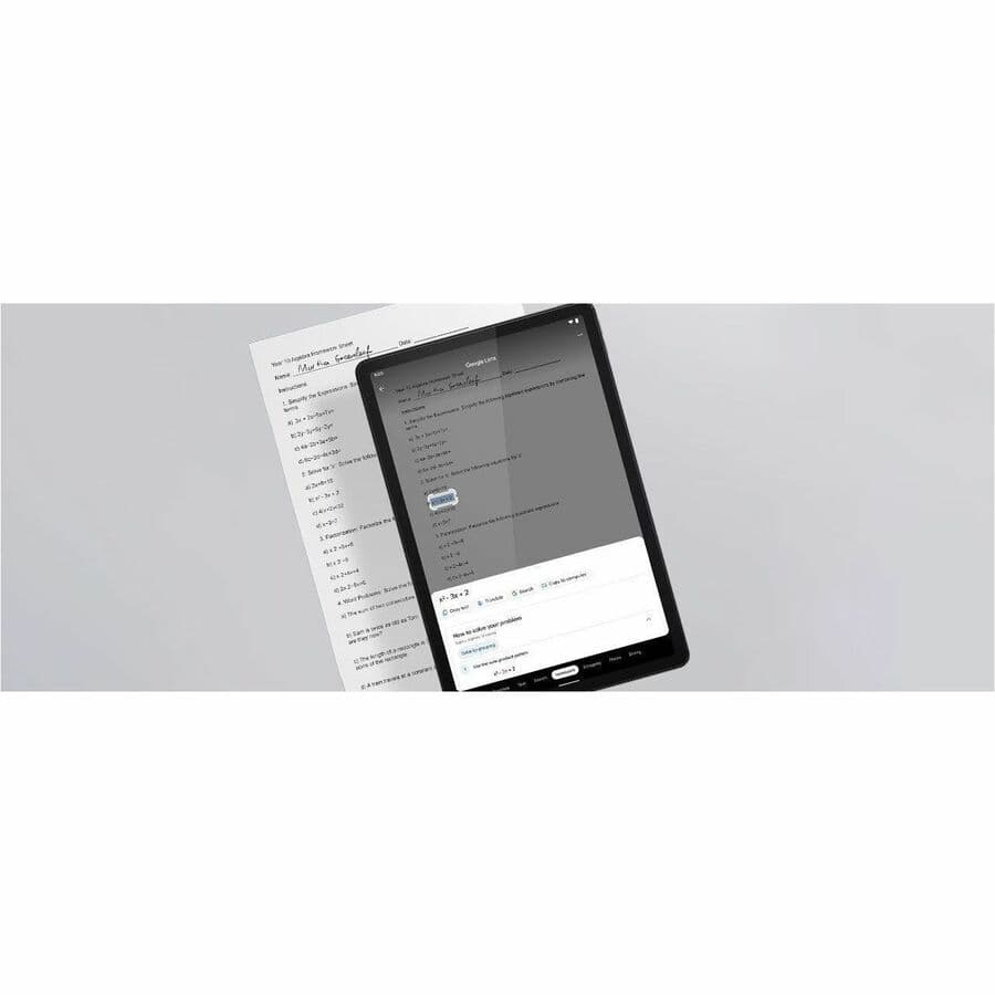 Lenovo business tablet with 4G connectivity and pen support for mobile work