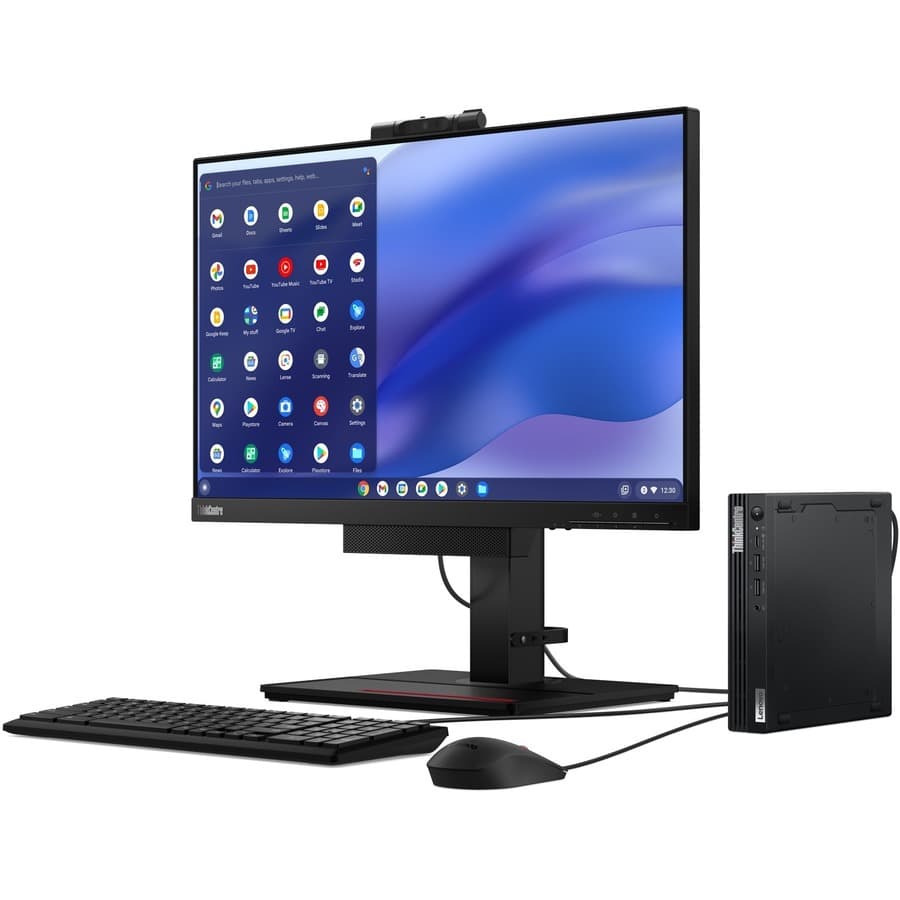 Lenovo TopSeller TC M60q Gen 3 mini PC with Intel Core i3-1215U, 16 GB memory, and 256 GB storage