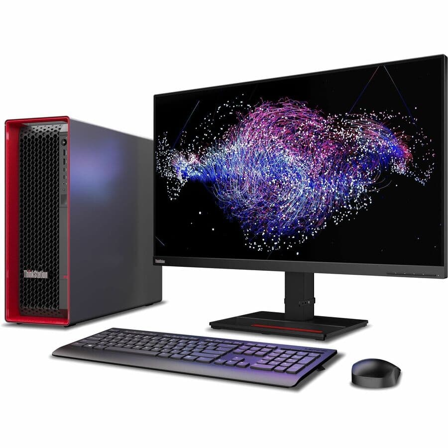 Lenovo ThinkStation P5 workstation with Xeon W5-2465X, 64 GB RAM, and 2 TB SSD
