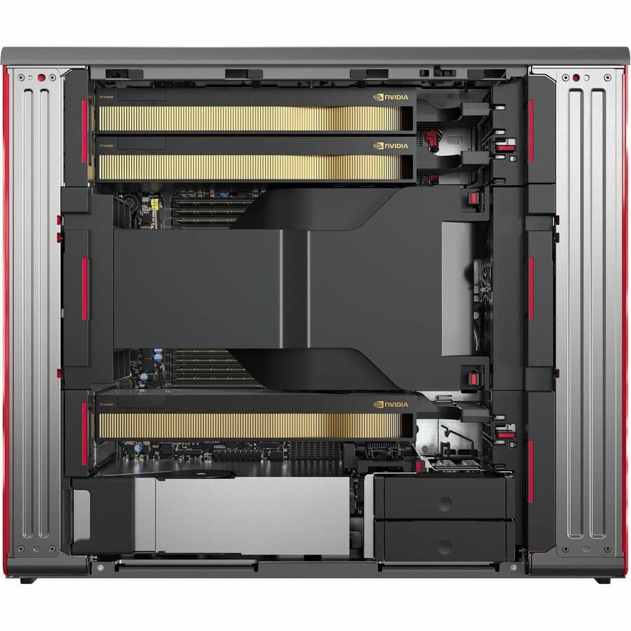 Lenovo ThinkStation P7 tower workstation with Windows 11 Pro and dual storage