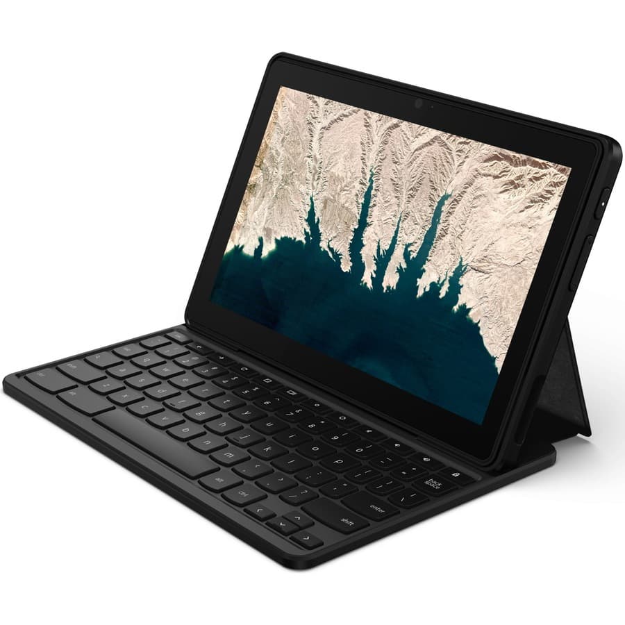 Lenovo 10E Gen 2 business tablet with Chrome OS, MT8183 processor, 4 GB RAM, and 32 GB storage