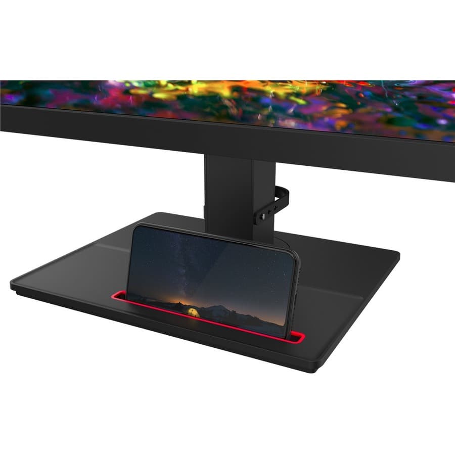 Lenovo P32p-20 31.5-inch UHD monitor with USB-C connectivity and near-edgeless display