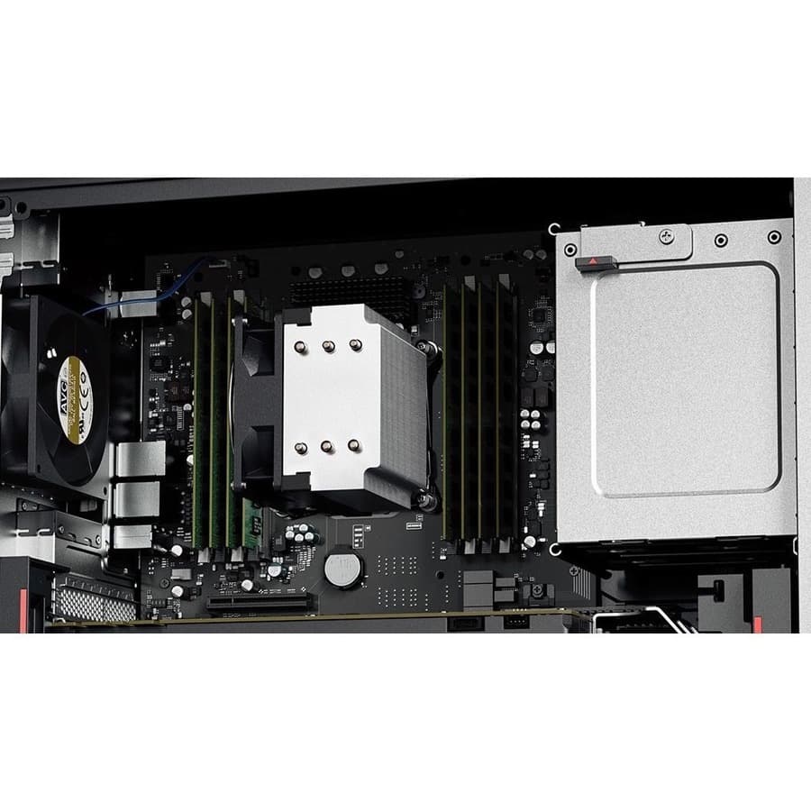 Lenovo ThinkStation P520 tower workstation with Xeon W-2235, 16 GB RAM, and 512 GB SSD