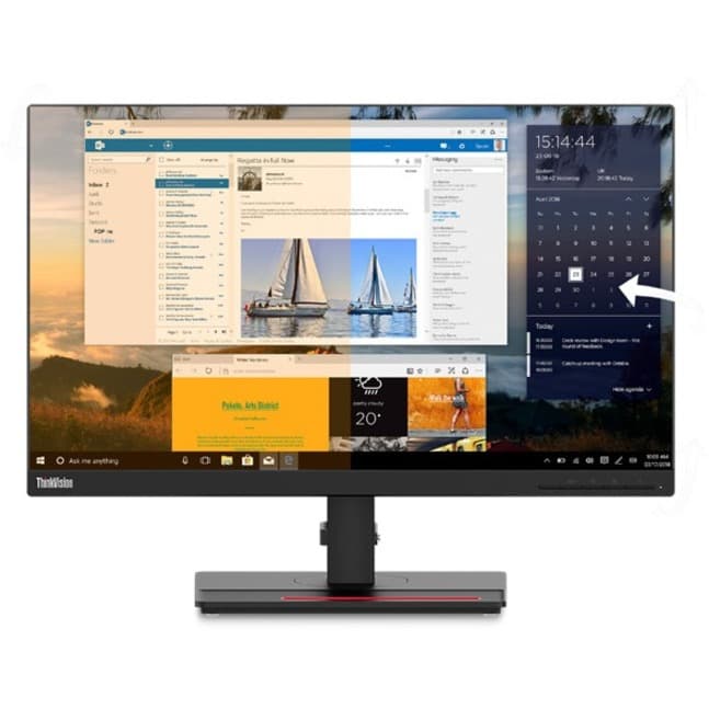 Lenovo ThinkVision T24i-2L 23.8-inch IPS business monitor with slim profile