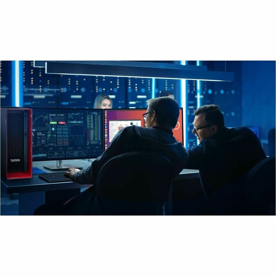 Lenovo ThinkStation P5 tower workstation with Xeon W5-2465X, 64 GB RAM, and 2 TB SSD