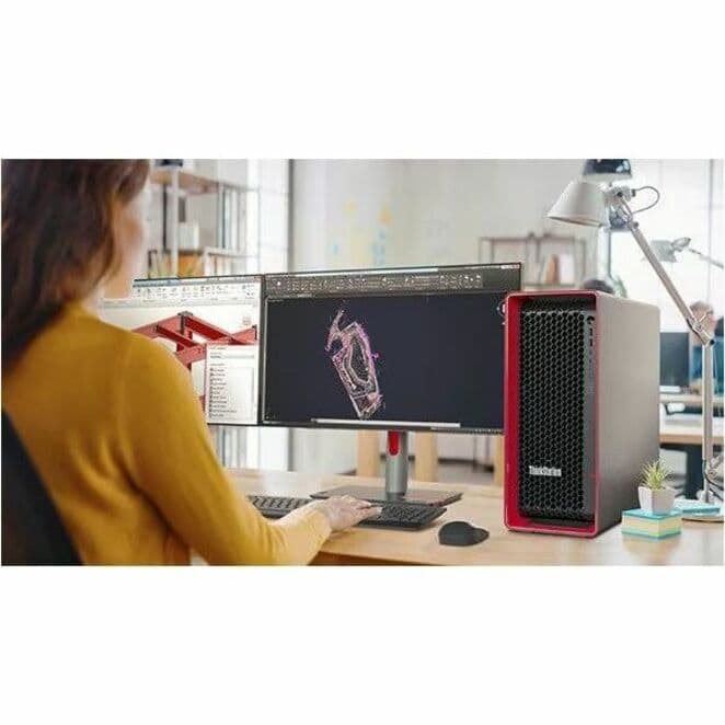 Lenovo ThinkStation P8 workstation with AMD Threadripper Pro 7955WX and Windows 11 Pro