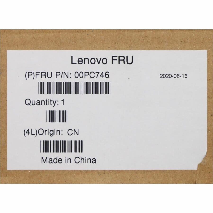 Lenovo DCG sourced power supply, MPN 00PC746, enterprise hardware replacement part