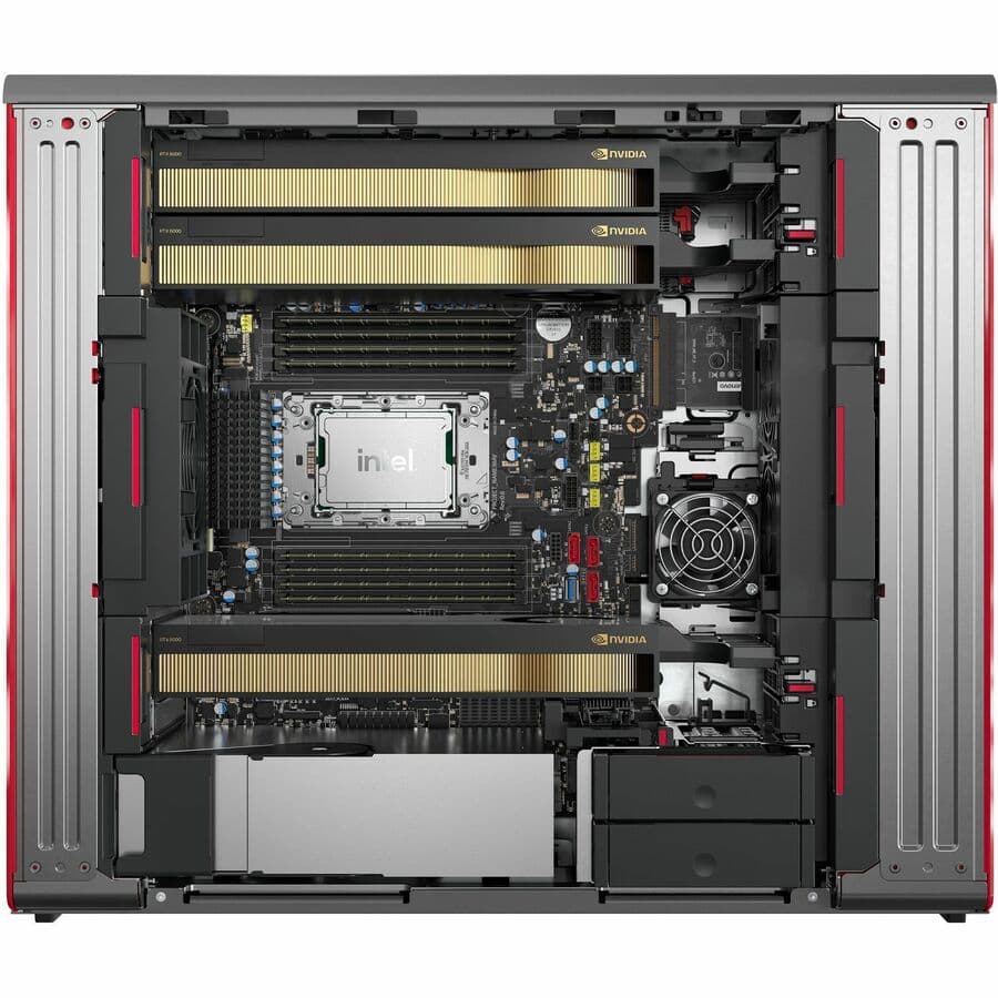 Lenovo ThinkStation P7 tower workstation with Windows 11 Pro and dual storage
