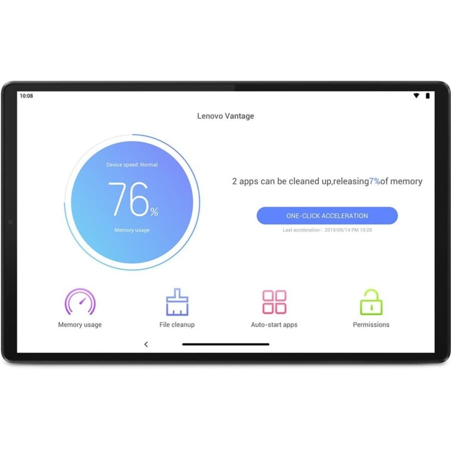 Lenovo TB-X606FA tablet with 4 GB RAM and 64 GB storage for mobile communication and field use