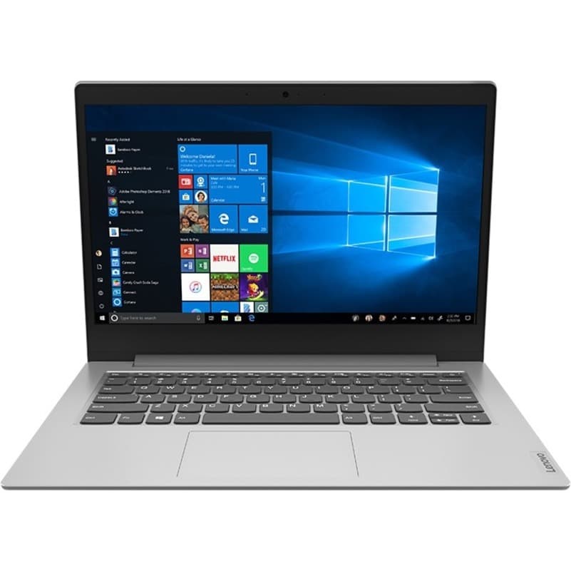 Lenovo 14IGL05 notebook with 14-inch display, Pentium Silver N5030, 4 GB RAM, and 128 GB SSD