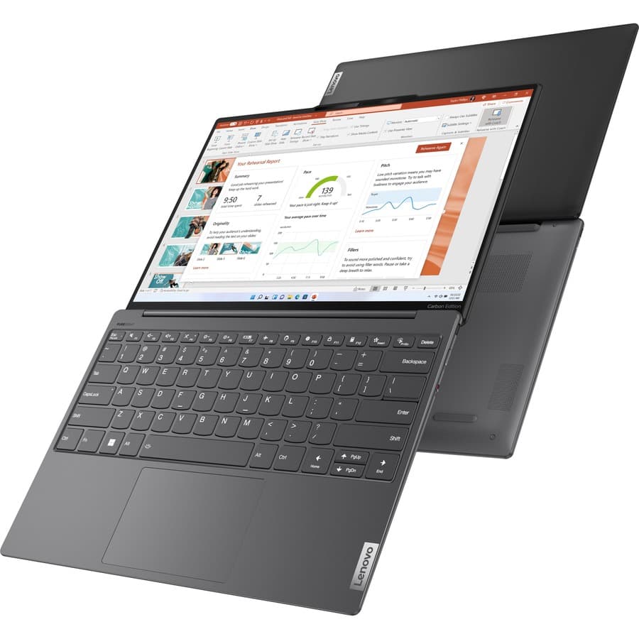 Lenovo IdeaPad Slim 7 Carbon 13 IAP7 laptop with 13.3-inch display, Intel Core i7, 16 GB RAM, and 1 TB SSD