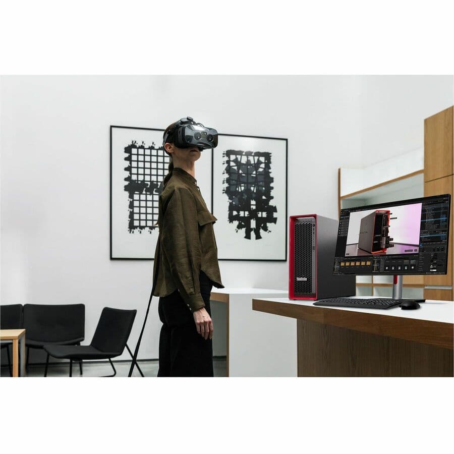 Lenovo ThinkStation P5 desktop workstation with W32435 processor and 16 GB RAM