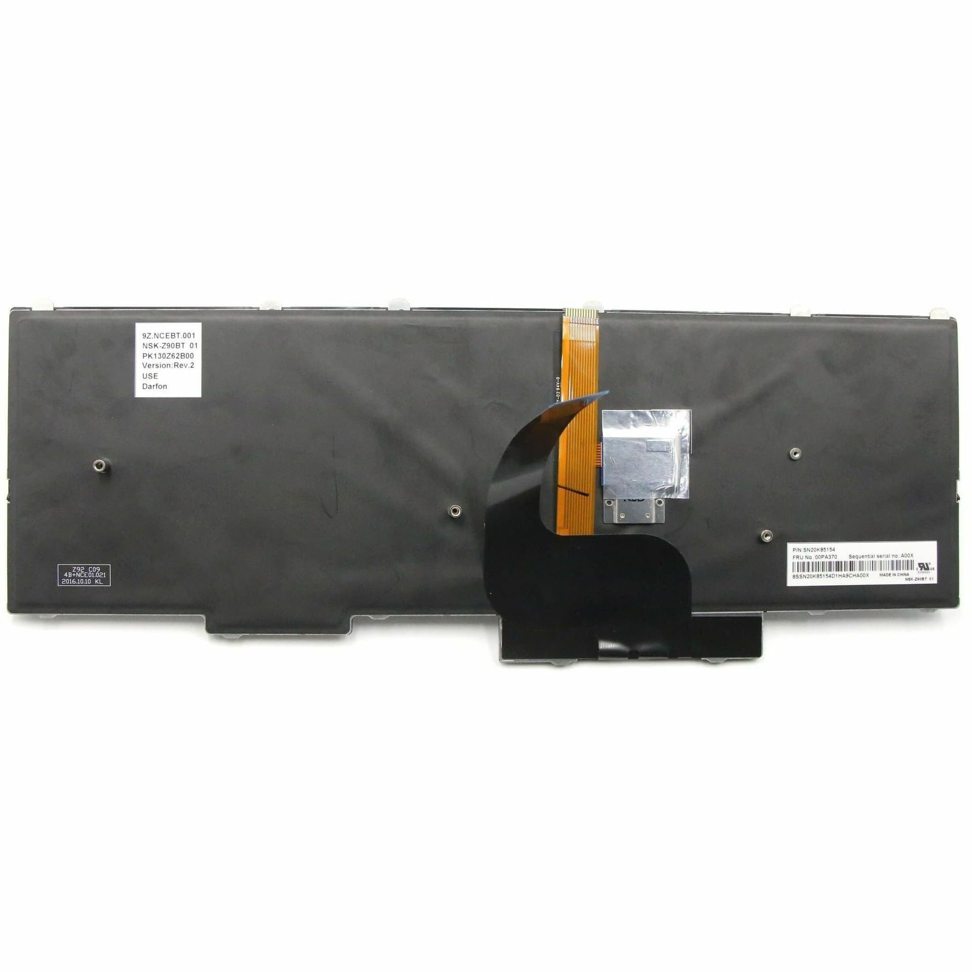 Lenovo 00PA370 keyboard cable connectivity part with proprietary interface