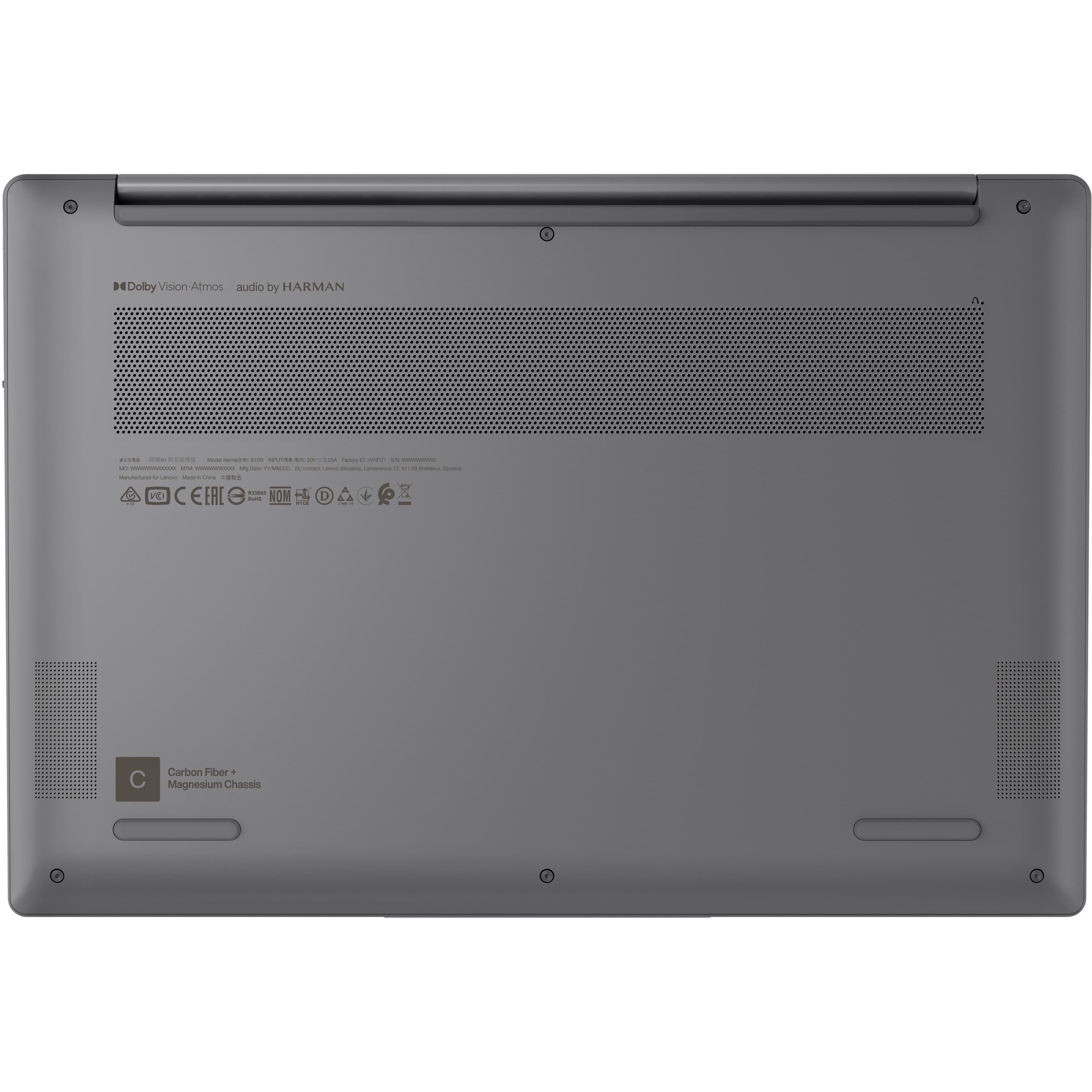 Lenovo IdeaPad Slim 7 Carbon 13 IAP7 laptop with 13.3-inch display, Intel Core i7, 16 GB RAM, and 1 TB SSD