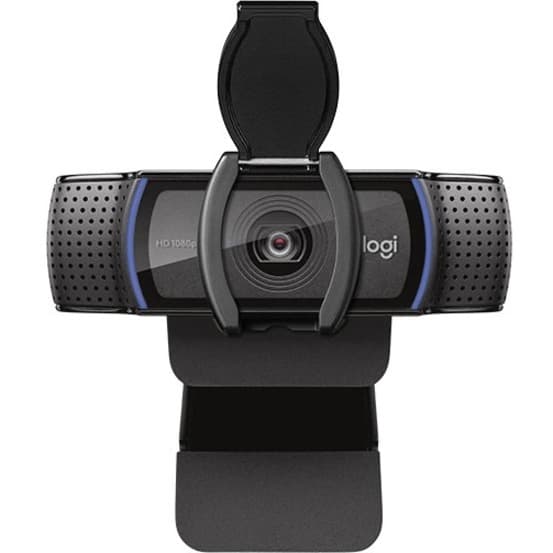 Lenovo C920S Pro HD webcam with 1080p video, autofocus, and privacy shutter