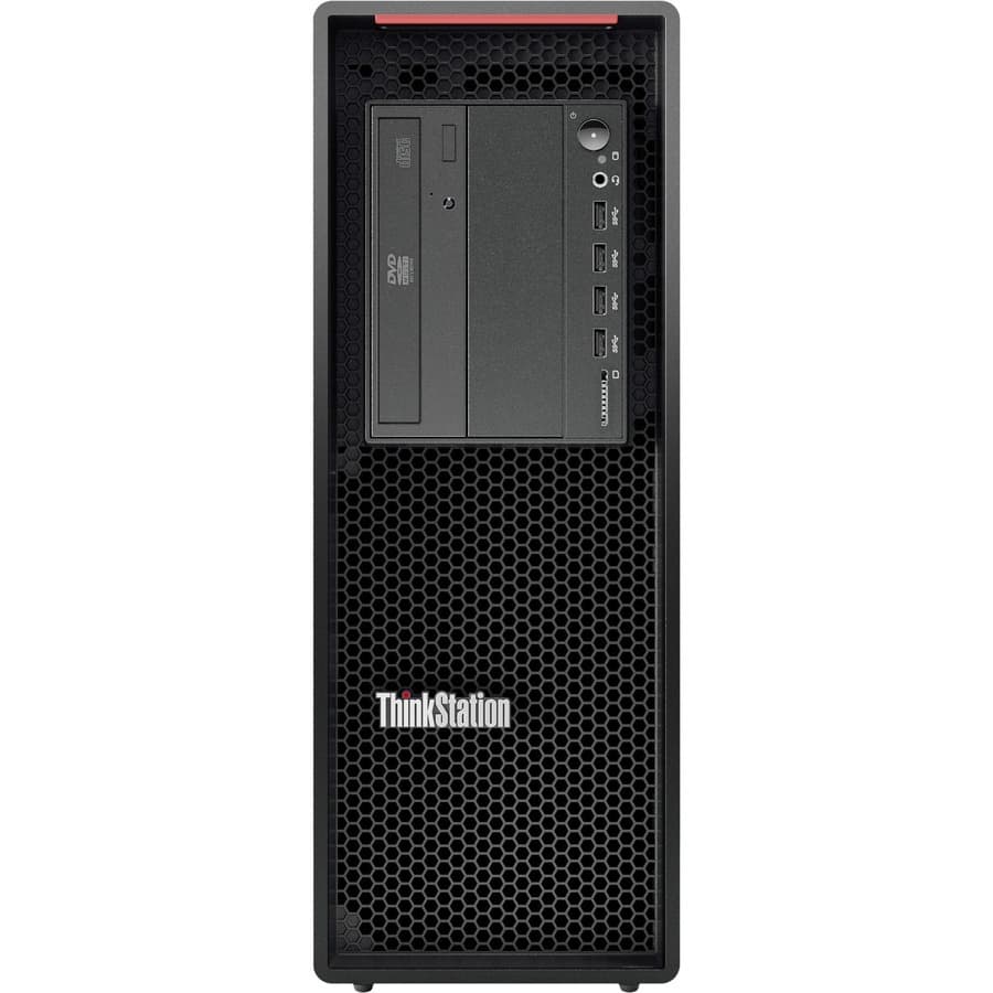 Lenovo ThinkStation P520 tower workstation with Xeon W-2235, 16 GB RAM, and 512 GB SSD