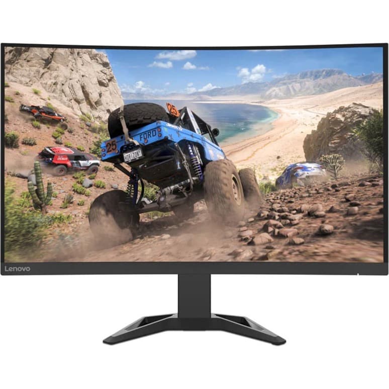 Lenovo G32qc-30 31.5-inch curved QHD monitor with VA panel and thin bezels