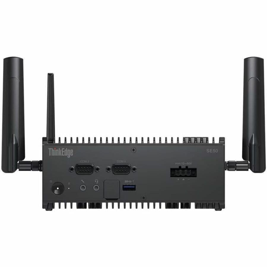 Lenovo ThinkEdge SE50 desktop with Intel Core i7-8665UE and Windows 10 IoT Enterprise