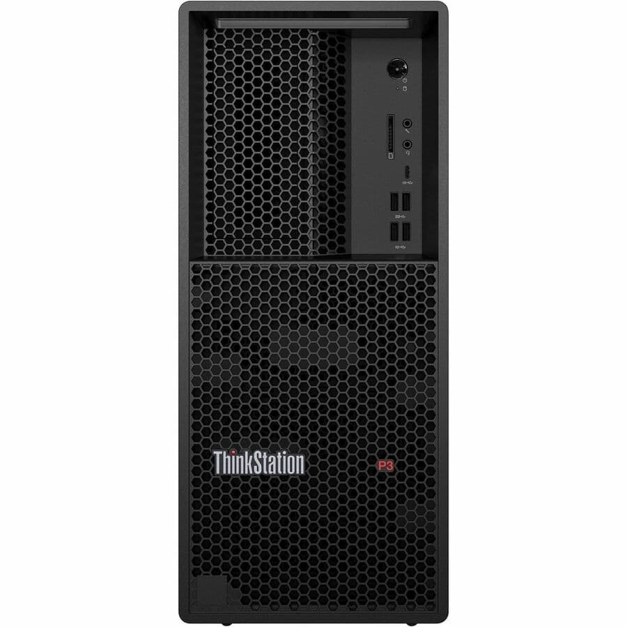Lenovo ThinkStation P3 Tower workstation with Intel Core i9-13900, 16 GB RAM, and Windows 11 Pro