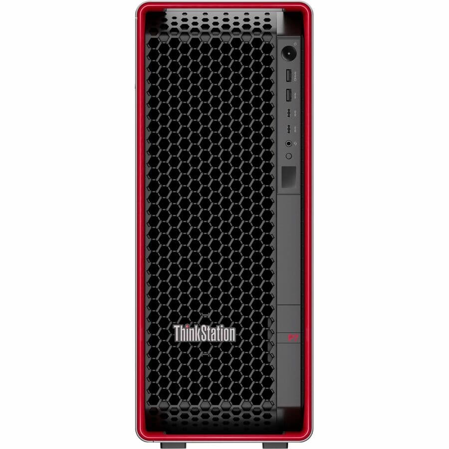 Lenovo ThinkStation P7 tower workstation with Intel Xeon W processor and Windows 11 Pro