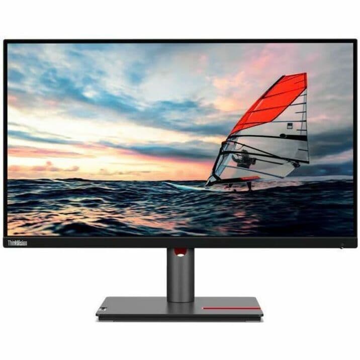 Lenovo 24.5-inch HDMI monitor for office productivity and desktop use