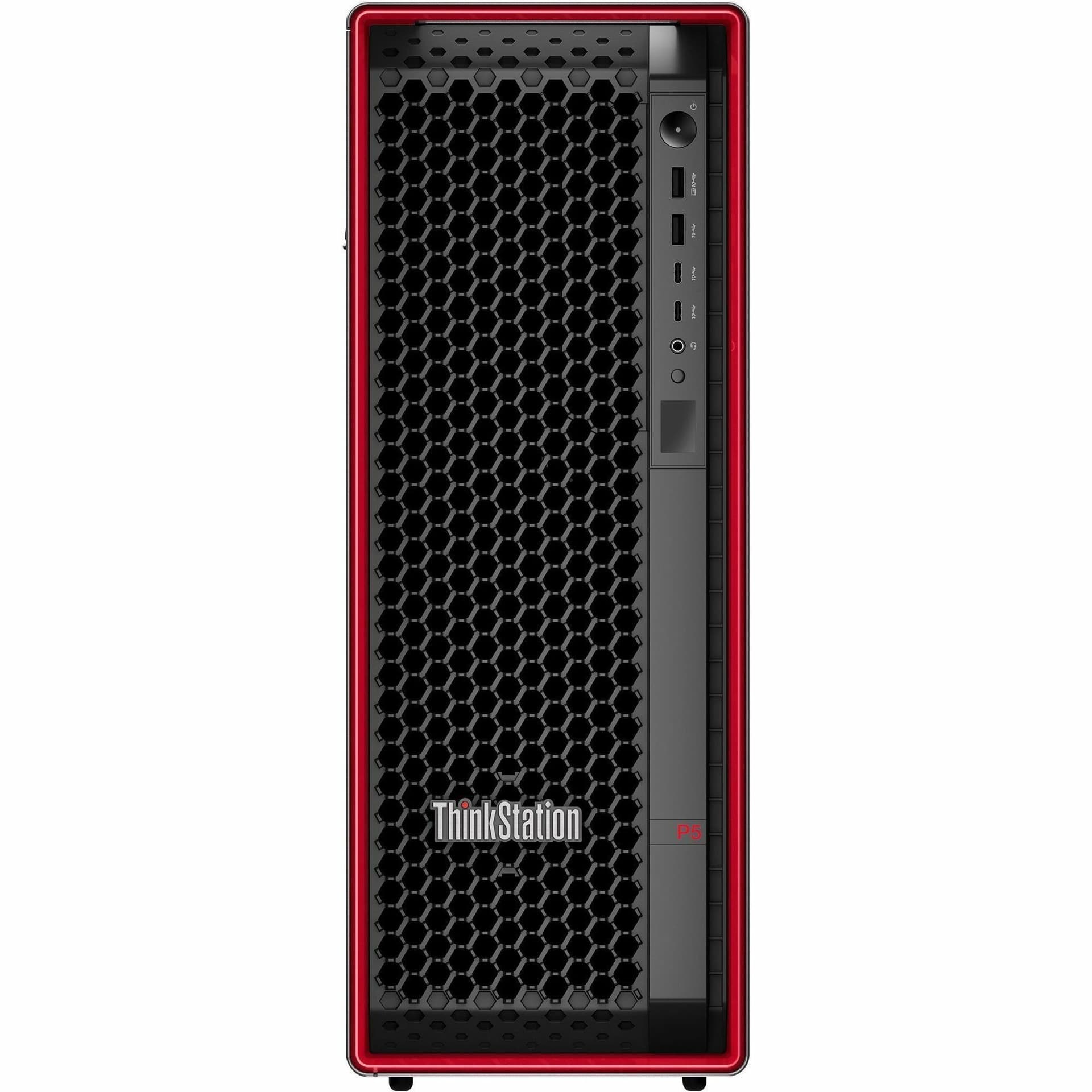 Lenovo ThinkStation P5 tower workstation with Intel Xeon W32425, 32 GB RAM, 1 TB SSD, and NVIDIA T1000 graphics