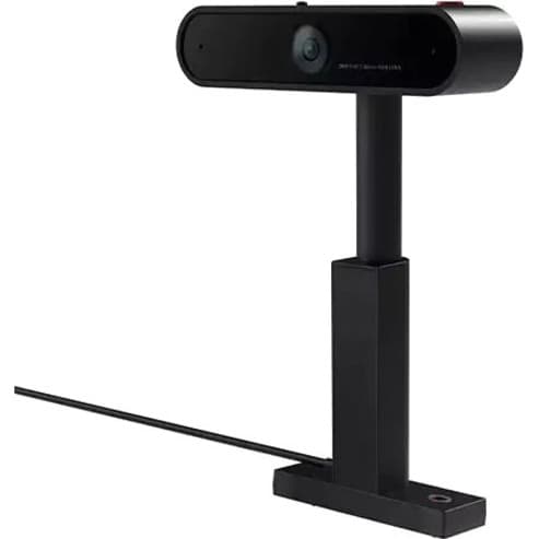 TS MC50 Monitor Webcam mounted on a monitor for business video calls