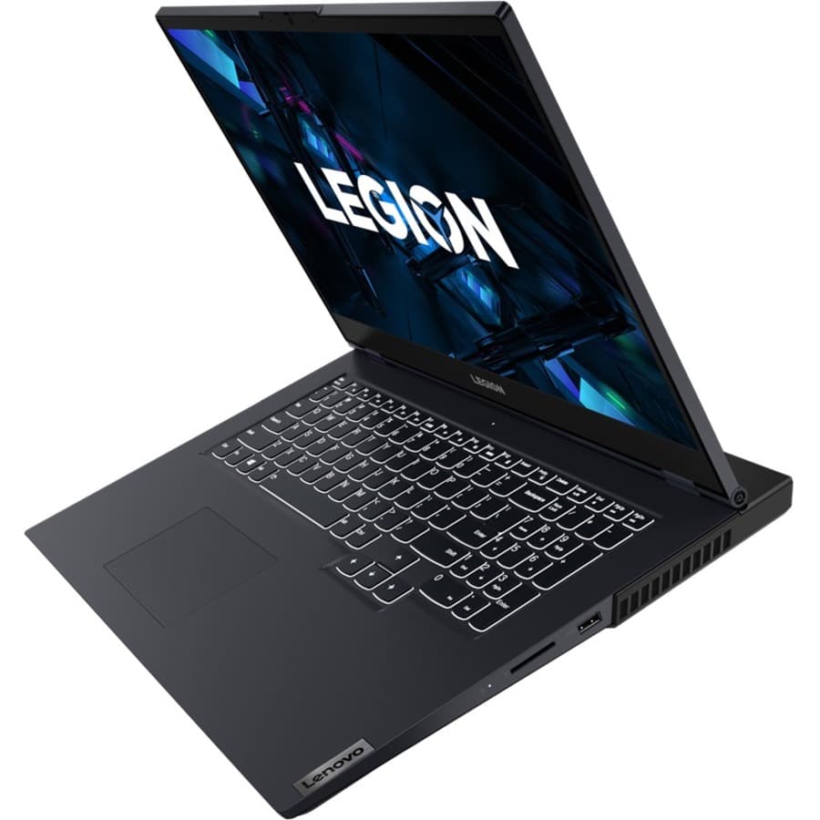 Lenovo Legion 5 17ITH6 gaming laptop with 17.3-inch display, Intel Core i7 processor, and large SSD storage