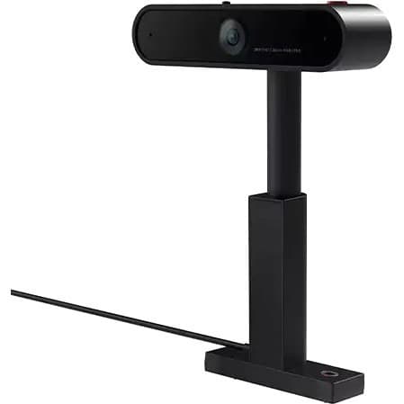 TS MC50 Monitor Webcam mounted on a monitor for business video calls