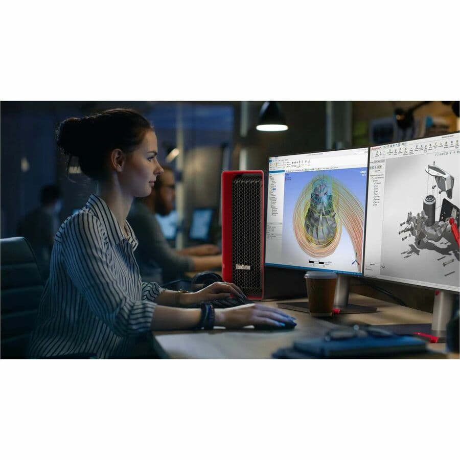 Lenovo ThinkStation P8 workstation with AMD Threadripper Pro 7955WX and Windows 11 Pro