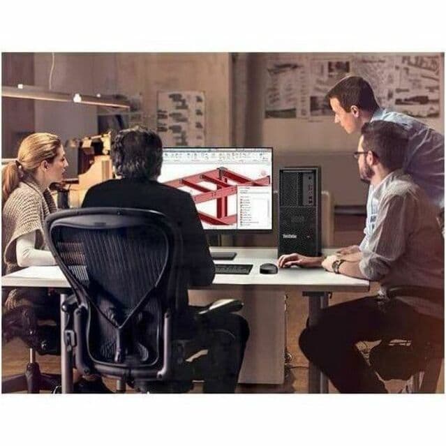 Lenovo ThinkStation P3 Tower workstation with Intel Core i7-13700 vPro and Windows 11 Pro