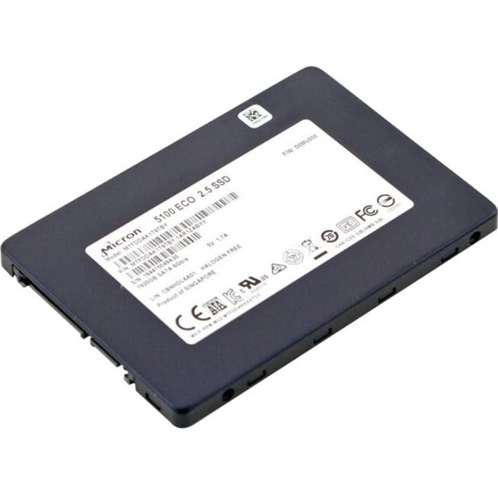 Lenovo 5100 480 GB 2.5 inch SATA enterprise SSD, Lenovo part 01KR496