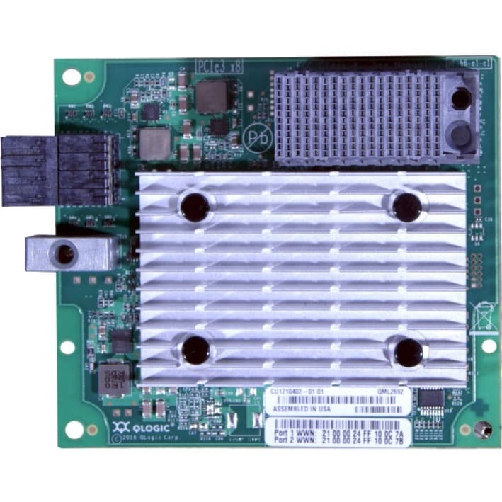 ThinkSystem QLogic QML2692 Lenovo 16 Gb 2-Port Fibre Channel Adapter | Mezzanine
